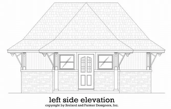 Left side elevation